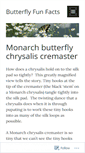 Mobile Screenshot of butterfly-fun-facts.com